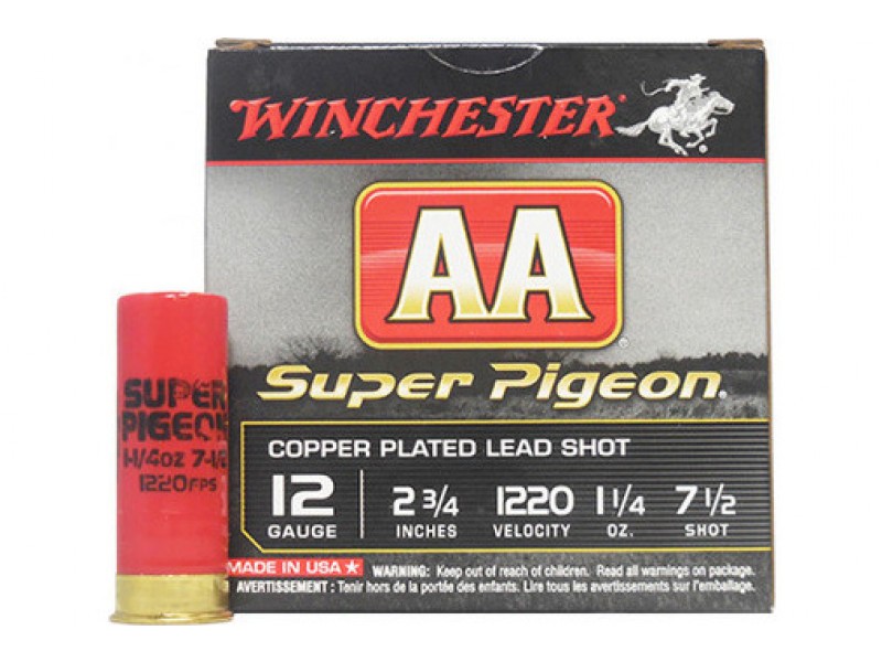 WIN AA 12GA 7.5 1-1/4OZ 25 - Taurus Savings